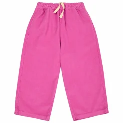 Pantalon Lounge Velours Côtelé Coton Bio | Rose