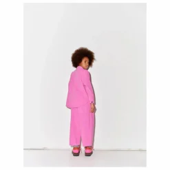 Pantalon Lounge Velours Côtelé Coton Bio | Rose