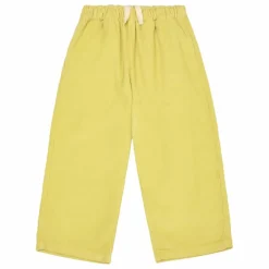 Pantalon Lounge Velours Côtelé Coton Bio | Jaune
