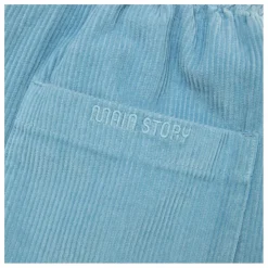 Pantalon Lounge Velours Côtelé Coton Bio | Bleu Clair