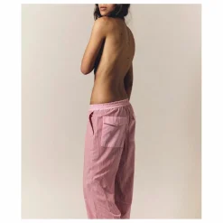Pantalon Maxime Rayé x Léa Meylan | Rose