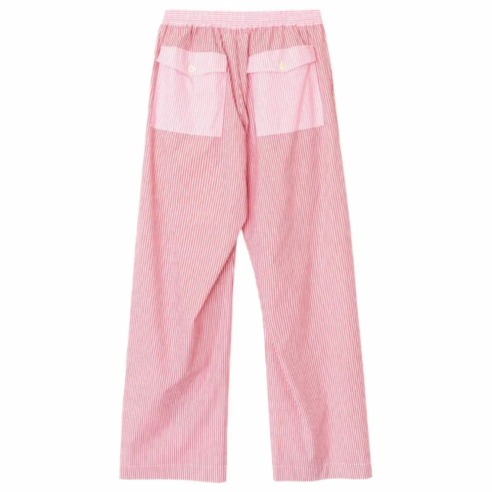 Pantalon Maxime Rayé x Léa Meylan | Rose