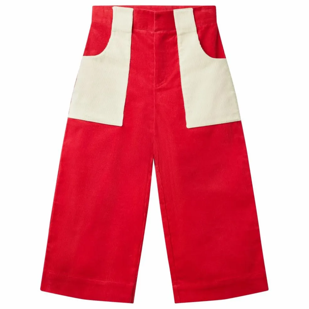 Pantalon Mirco Cord Pony | Rouge