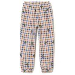 Pantalon Mulberry Carreaux | Ecru
