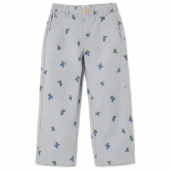 Pantalon Mulberry Velours Côtelé | Bleu