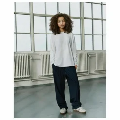 Pantalon Nolasy Rayé | Bleu marine