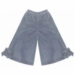Pantalon Nolien Bows | Bleu gris