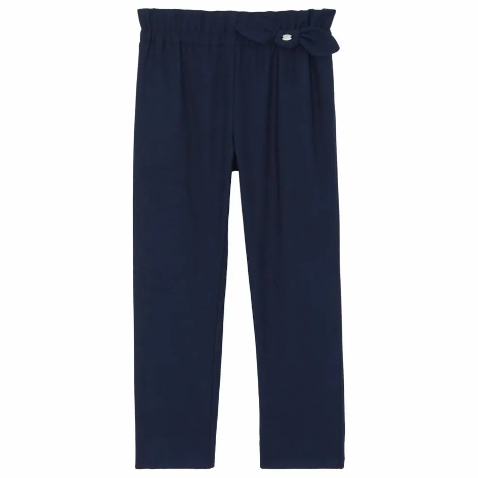 Pantalon Nœud | Bleu marine