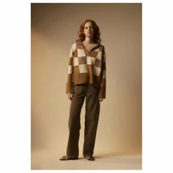 Pantalon Paolan Velours Côtelé | Marron