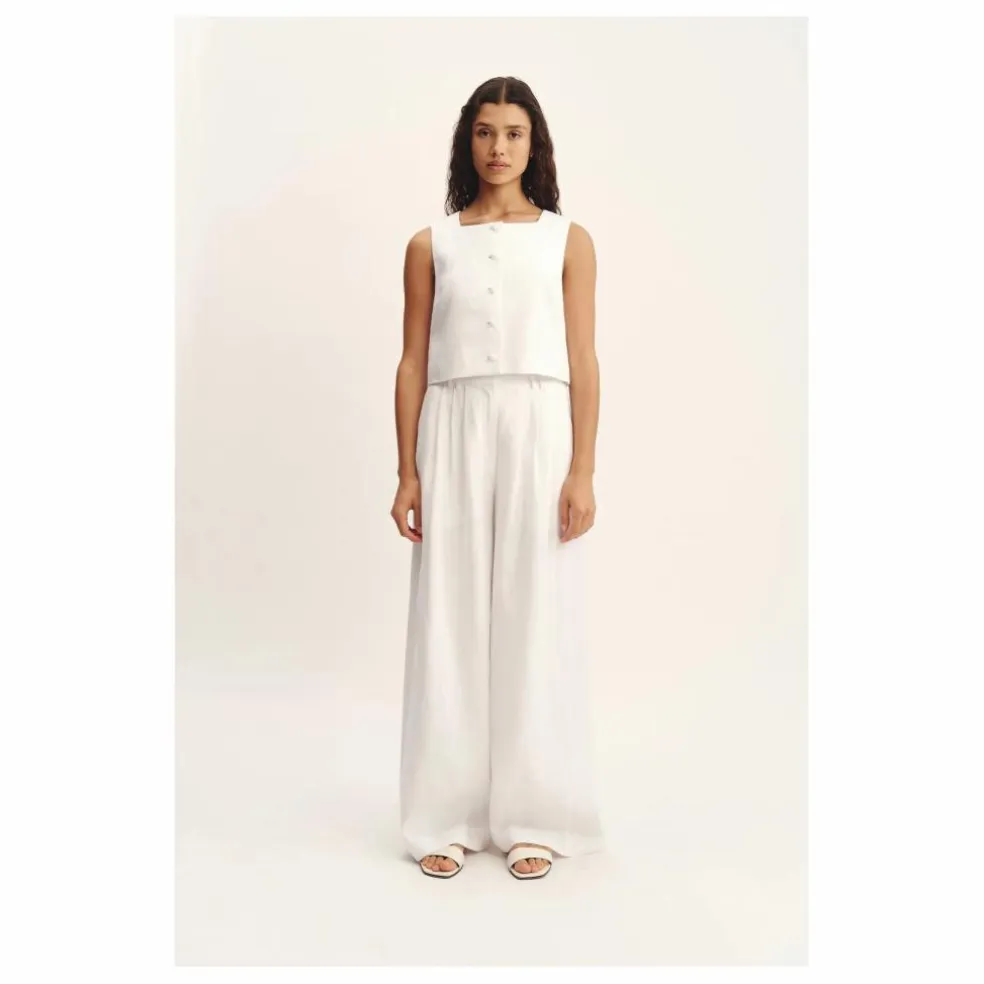 Pantalon Parker Lin | Ivoire