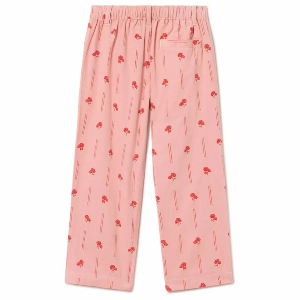 Pantalon Peony Velours Côtelé | Rose