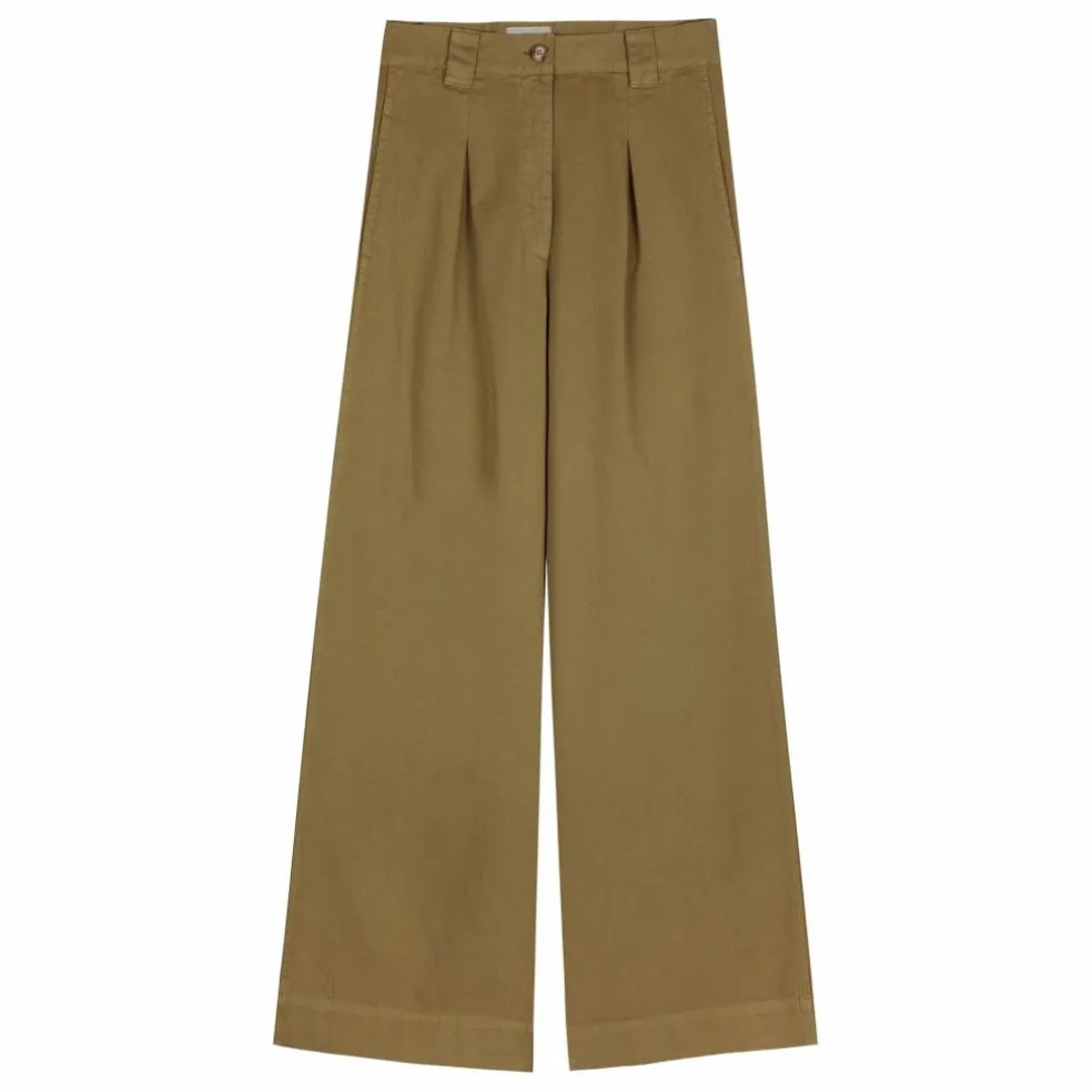 Pantalon Pinces - Collection Femme | Vert kaki