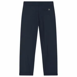 Pantalon Poches Revers | Bleu marine