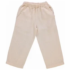 Pantalon Pomelos Double Gaze de Coton Bio | Rose poudré