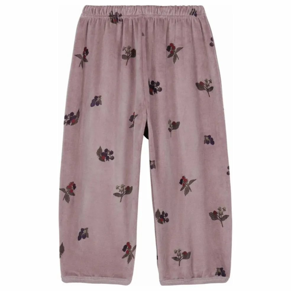 Pantalon Porgy Mûres Coton Bio | Mauve