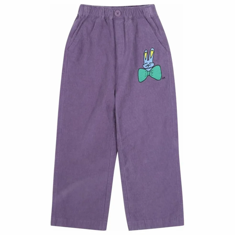 Pantalon Rabbit Velours Côtelé | Violet