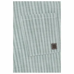 Pantalon Rayé | Vert céladon
