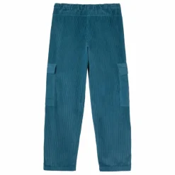 Pantalon Salem Velours Côtelé | Bleu canard