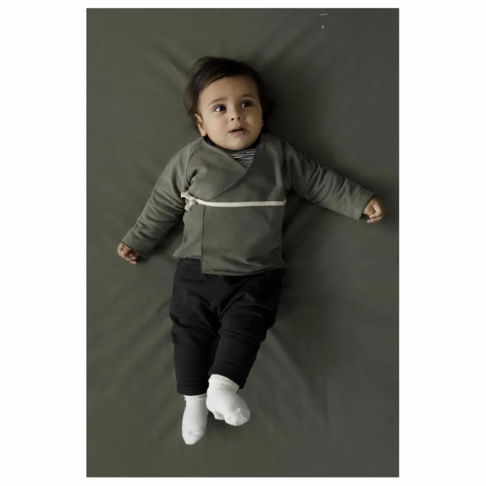 Pantalon Sarouel Coton Bio | Noir