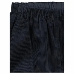 Pantalon Sully Velours Côtelé Coton Bio | Bleu nuit
