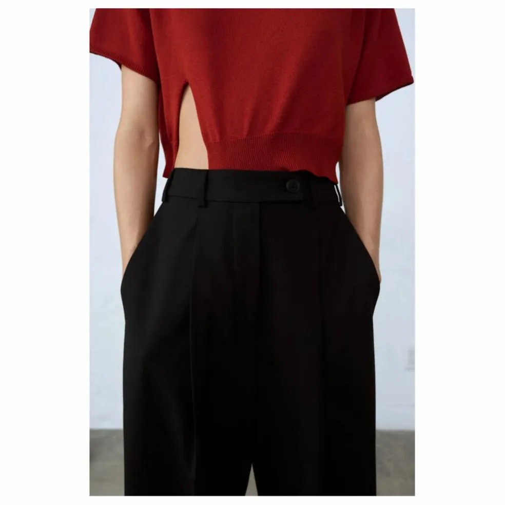 Pantalon Tailoring Masculin Laine | Noir