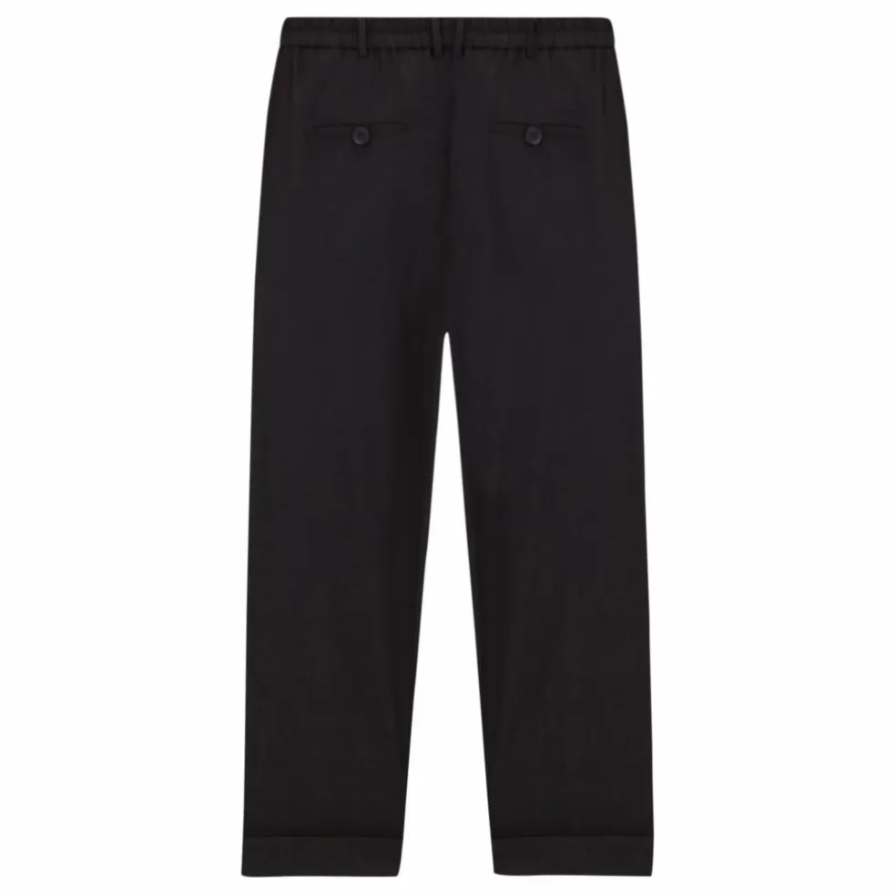 Pantalon Tailoring Masculin Laine | Noir