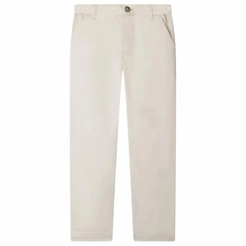 Pantalon Timoté Coton Bio | Ecru