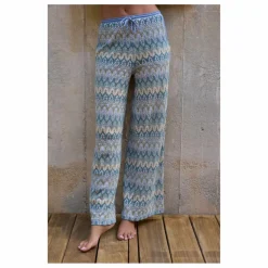 Pantalon Tricot Maud | Bleu