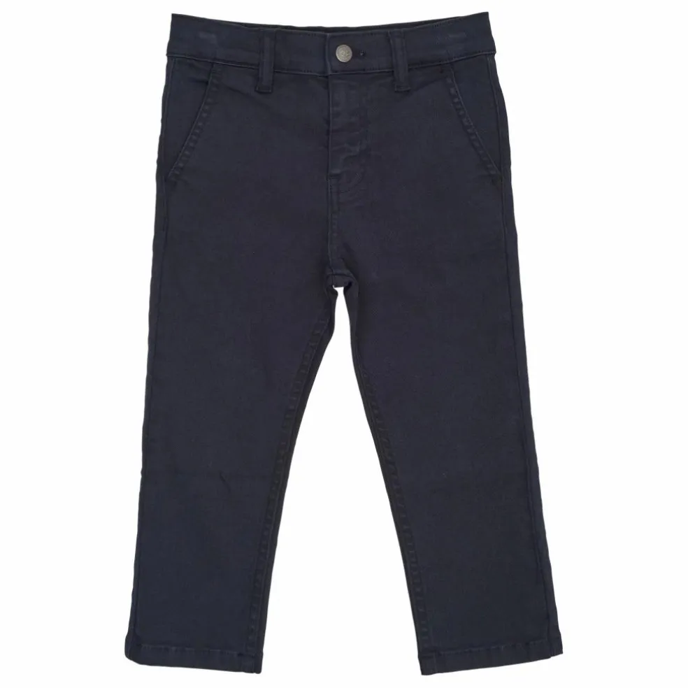 Pantalon Twill Coton Bio | Bleu marine