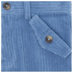 Pantalon Velours Côtelé | Bleu gris