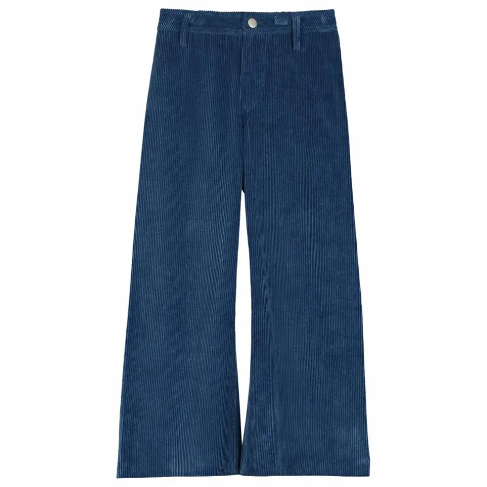 Pantalon Velours Côtelé | Bleu