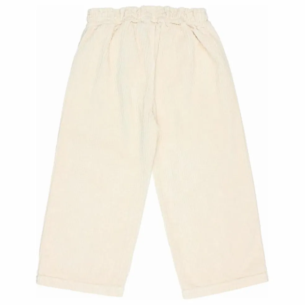 Pantalon Velours Côtelé | Ivoire