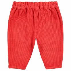 Pantalon Velours Côtelé | Rouge