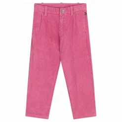 Pantalon Velours Côtelé Coton Bio | Rose bonbon