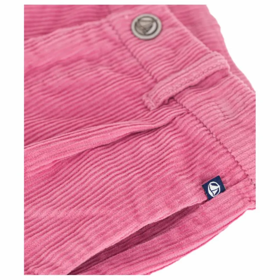 Pantalon Velours Côtelé Coton Bio | Rose bonbon