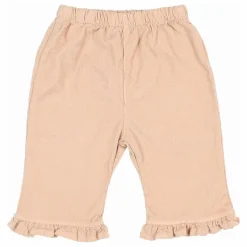 Pantalon Velours Côtelé Coton Bio | Rose