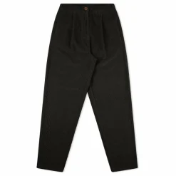 Pantalon Velours Côtelé Coton Bio | Noir