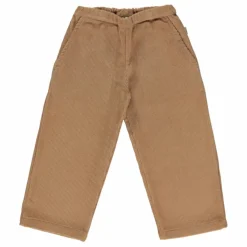 Pantalon Velours Côtelé Coton Bio Pomelos | Marron