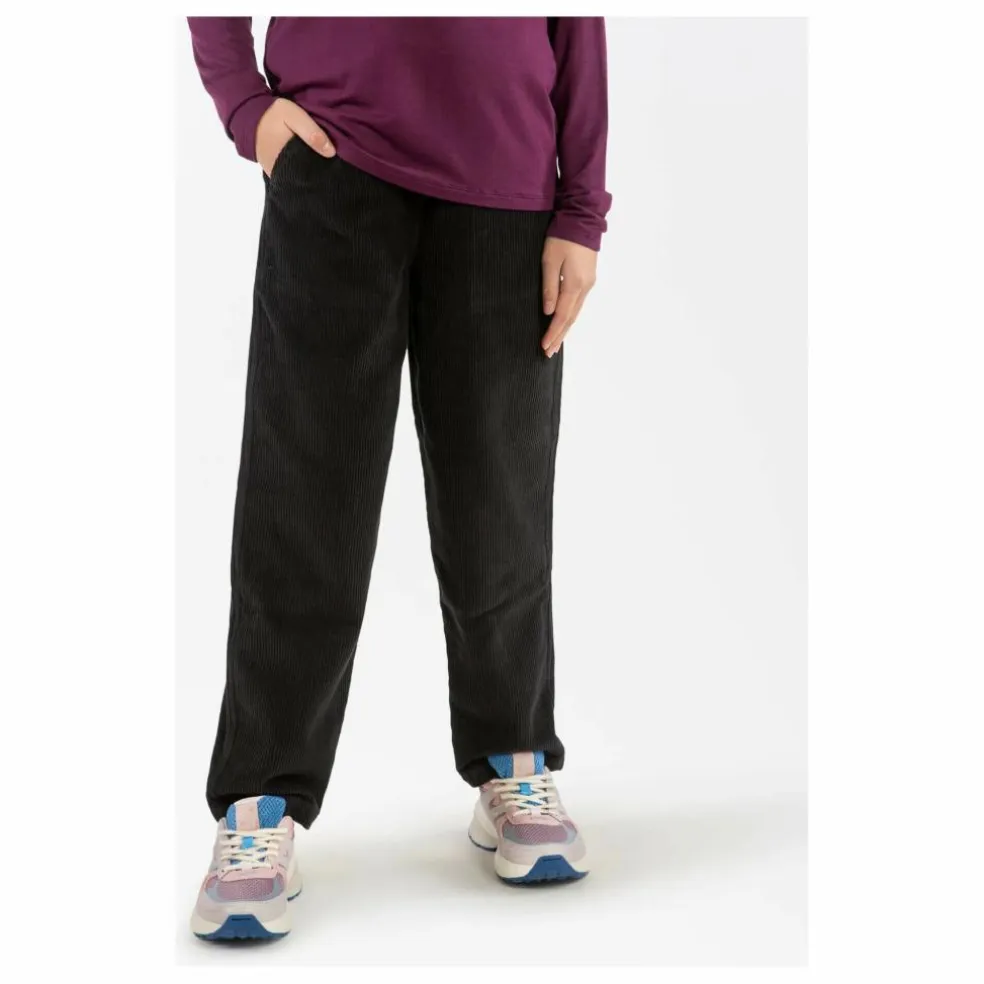 Pantalon Velours Côtelé Coton Bio | Noir
