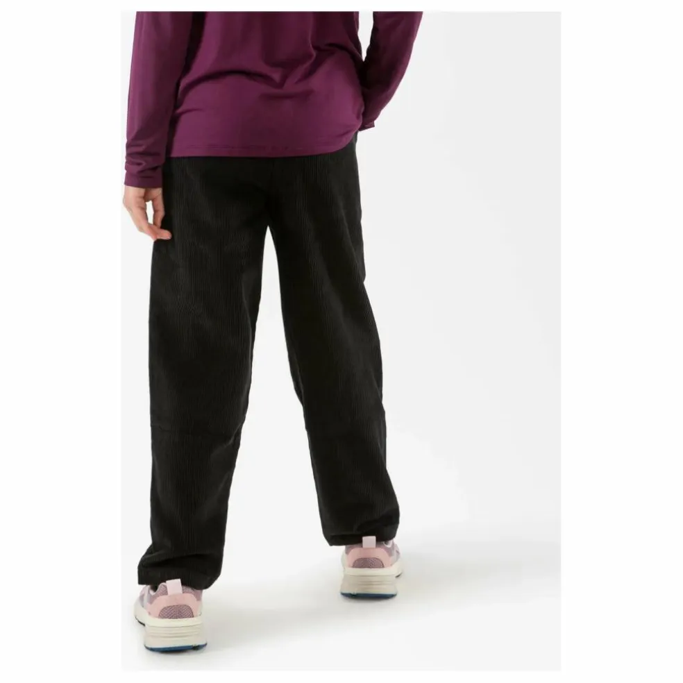 Pantalon Velours Côtelé Coton Bio | Noir