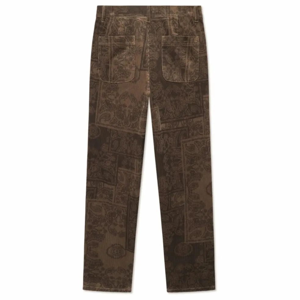Pantalon Velours Côtelé Kody | Marron