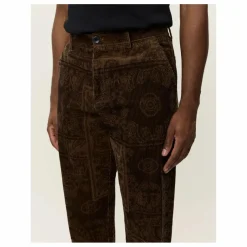 Pantalon Velours Côtelé Kody | Marron