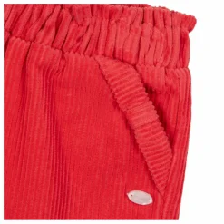 Pantalon Velours Côtelé Nœud | Corail