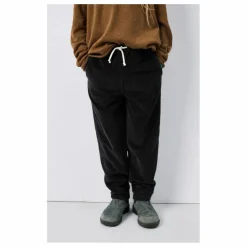 Pantalon Velours Côtelé Padow Coton Bio | Noir