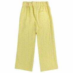 Pantalon Vichy | Jaune