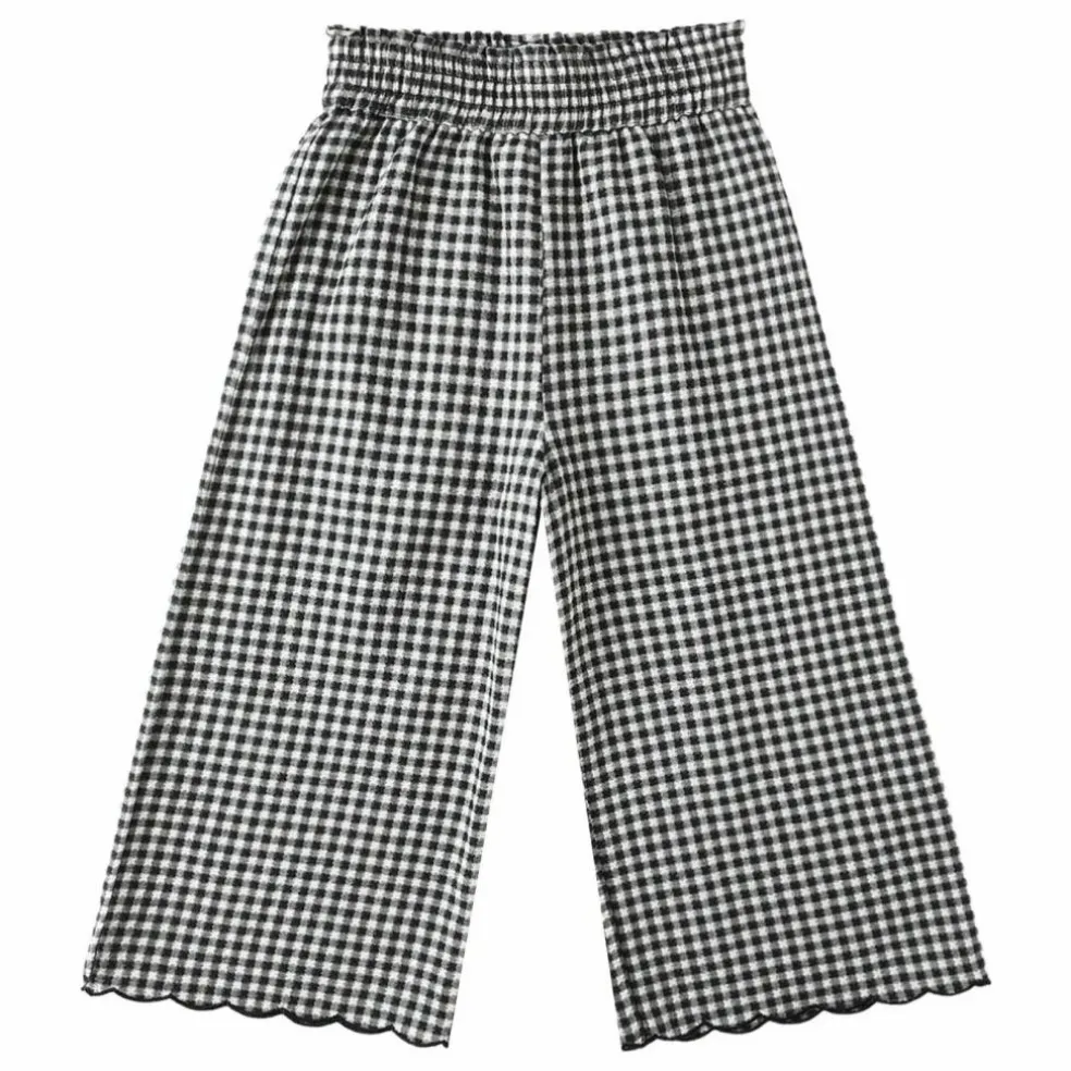 Pantalon Vichy | Noir
