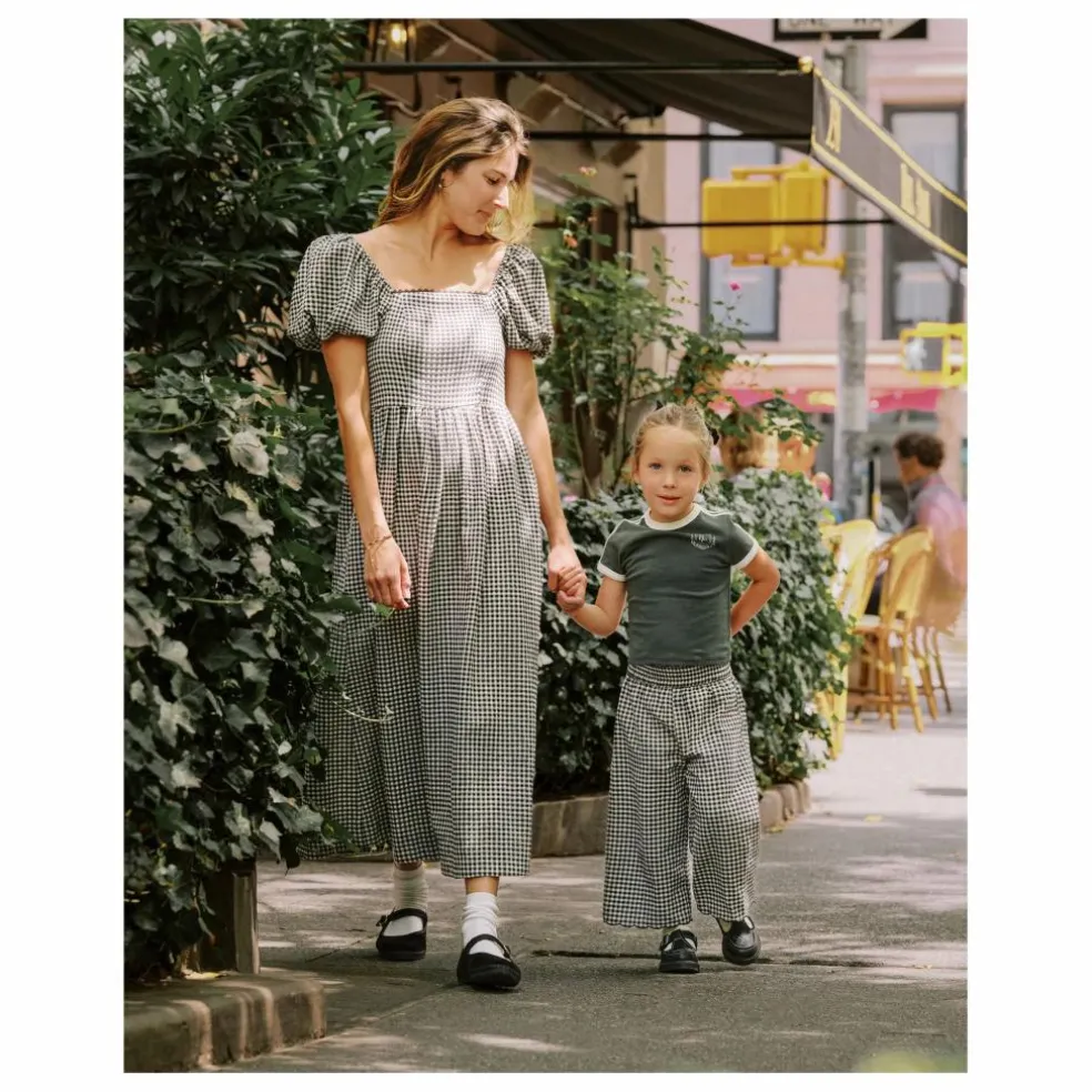 Pantalon Vichy | Noir