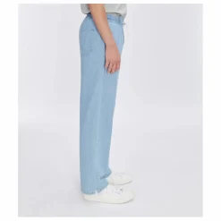 Pantalon Vincent Coton Bio | Denim clair