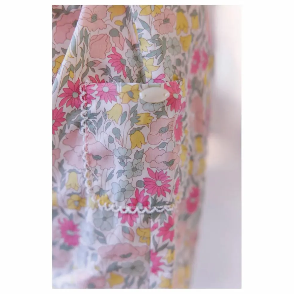 Pantalon Volants Liberty | Jaune
