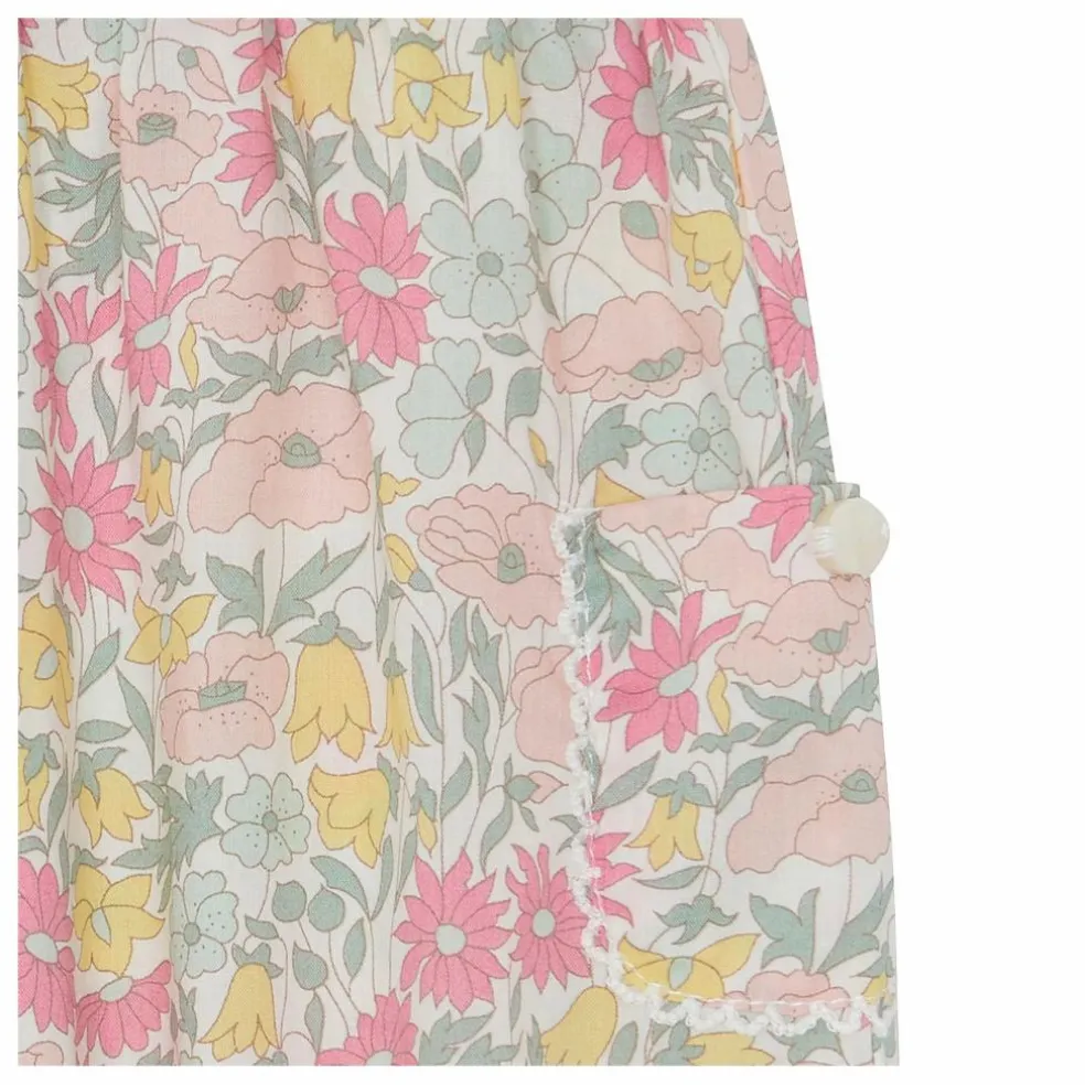 Pantalon Volants Liberty | Jaune
